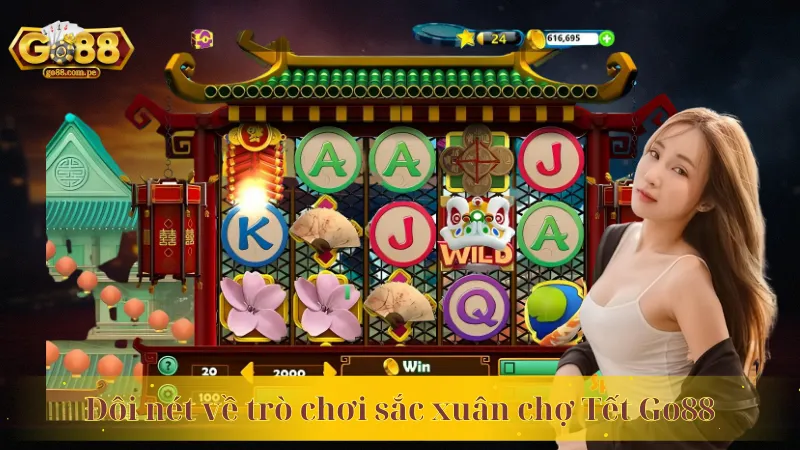 Đôi nét về trò chơi sắc xuân chợ Tết Go88